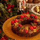 TORTA GUIRLANDA DE BROWNIE