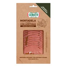 MORTADELA BOLOGNA COM AZEITONAS CERATTI 150G