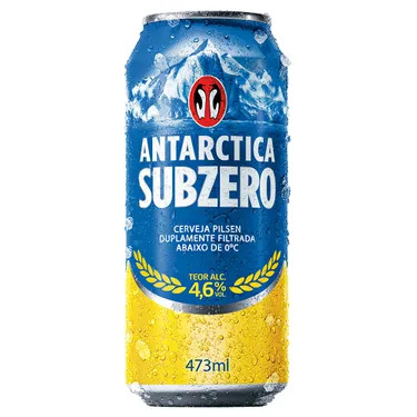 Cerveja Antarctica Subzero Pilsen Latão 473ml