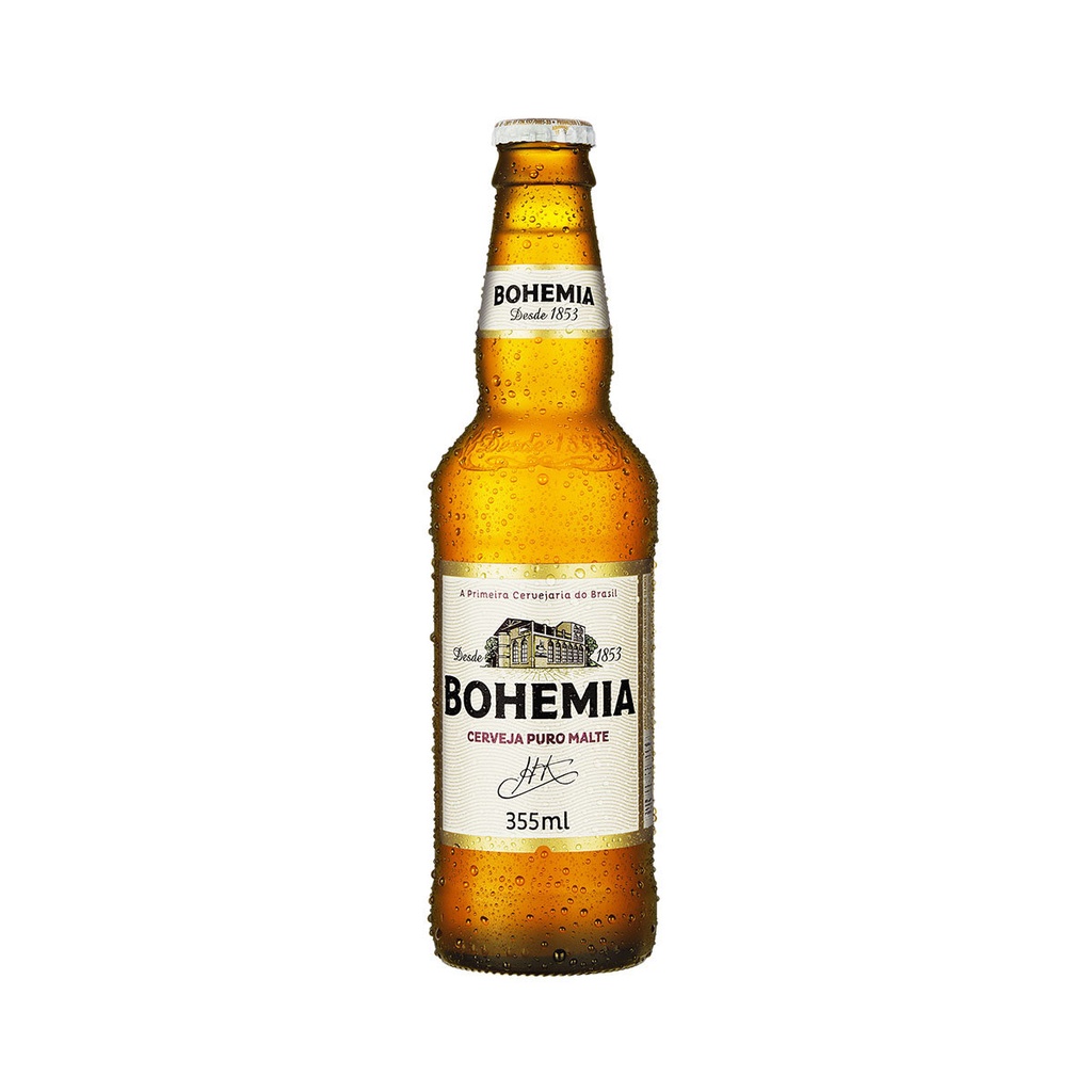 Cerveja Long Neck Bohemia Puro Malte 355ml