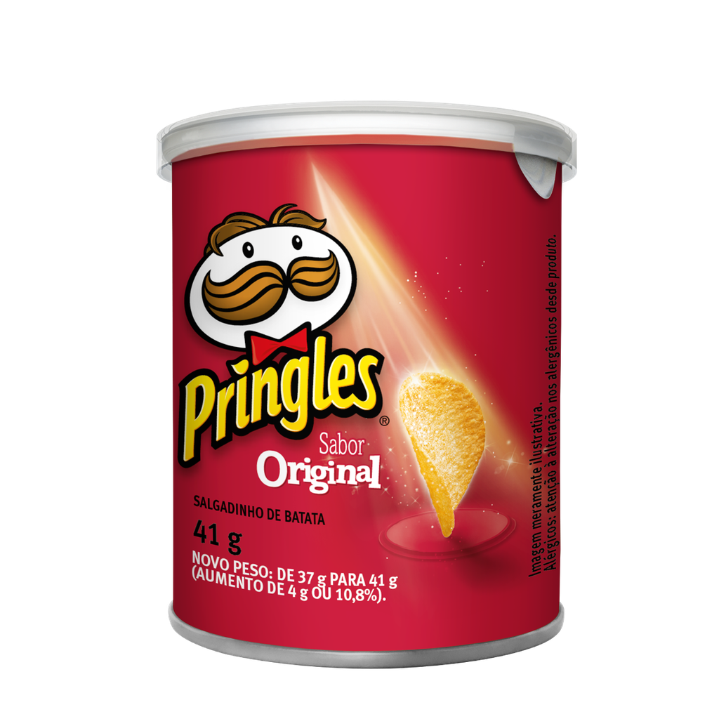 SALGADINHO DE BATATA PRINGLES ORIGINAL 41G