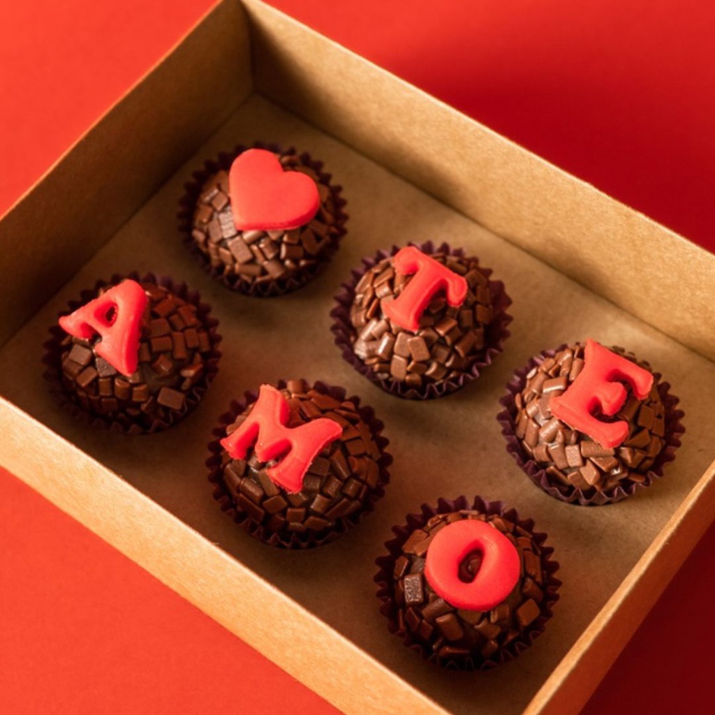 Gift Brigadeiros Te Amo