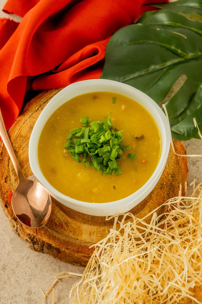 CALDO DE BATATA BAROA COM SHIMEJI