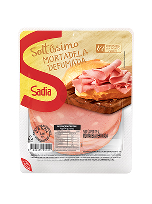 MORTADELA DEFUMADA SOLTÍSSIMO SADIA - 200G