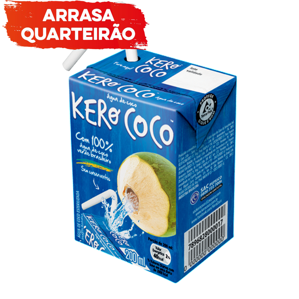 ÁGUA DE COCO KERO COCO 200ML