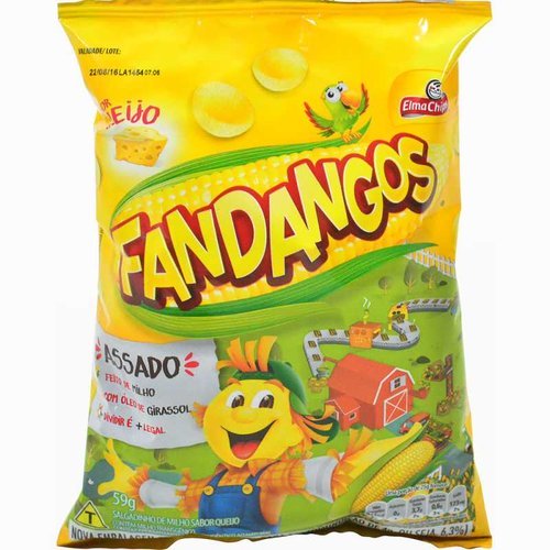 CHIPS FANDANGOS QUEIJO - 59G