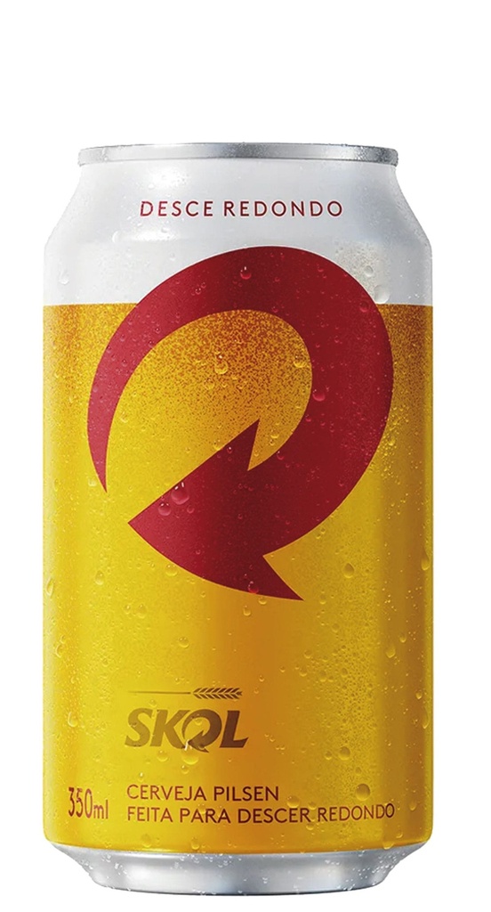Cerveja Lata Skol Pilsen  350 ml