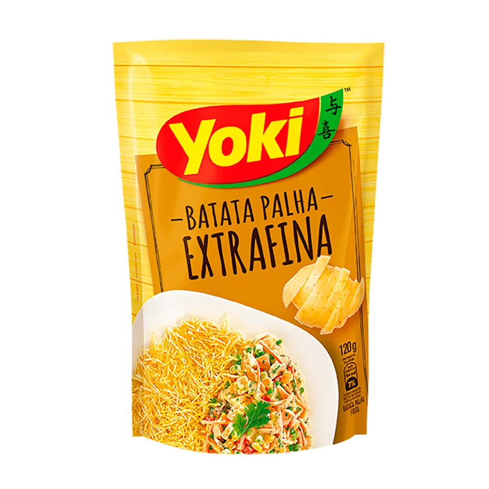 BATATA PALHA EXTRA FINA YOKI 120G