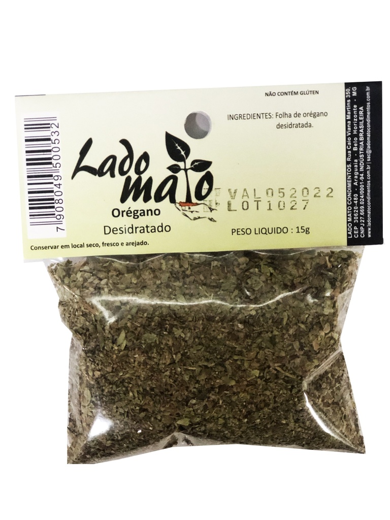 TEMPERO ORÉGANO LADO MATO - 15g