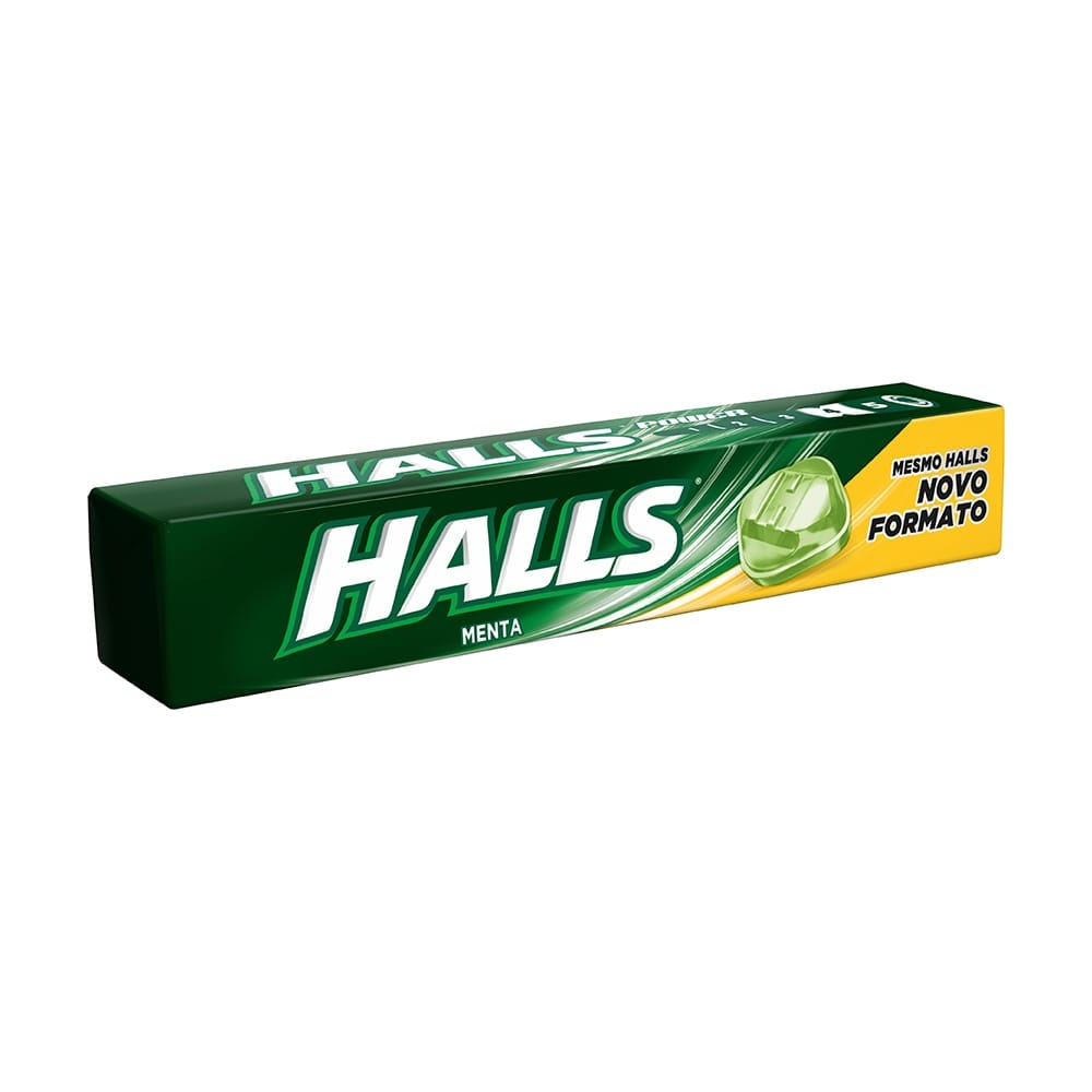 BALA HALLS SABOR MENTA - 28g