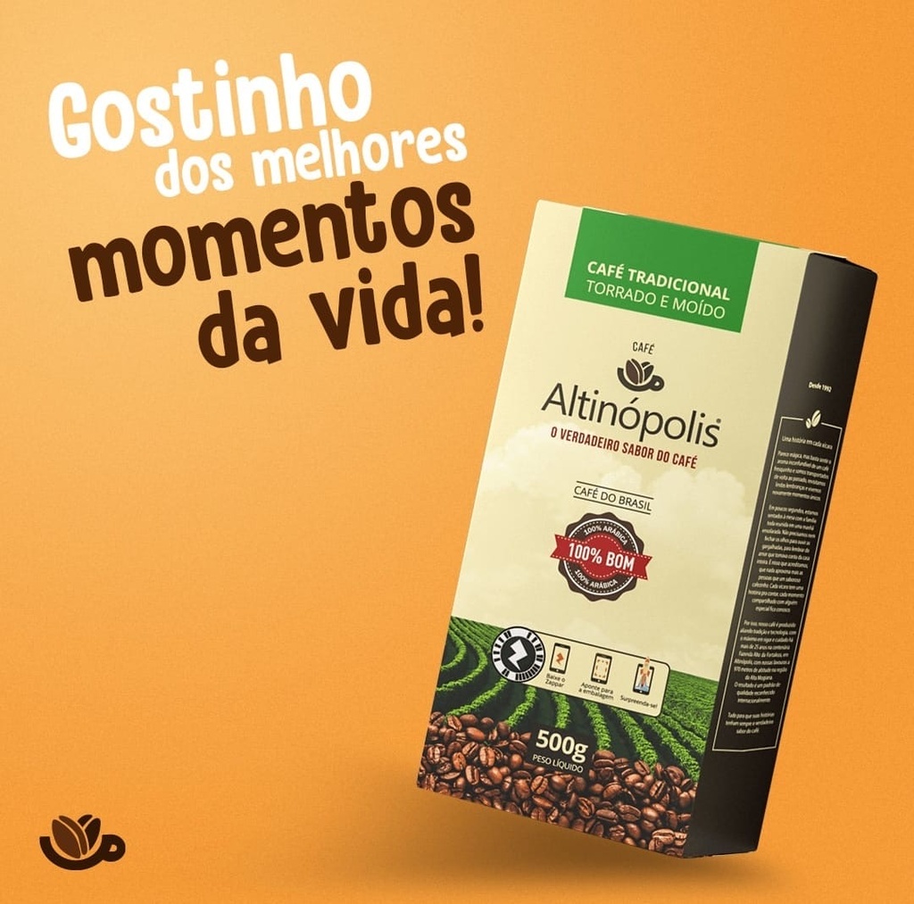 CAFÉ ALTINÓPOLIS VÁCUO 500G 