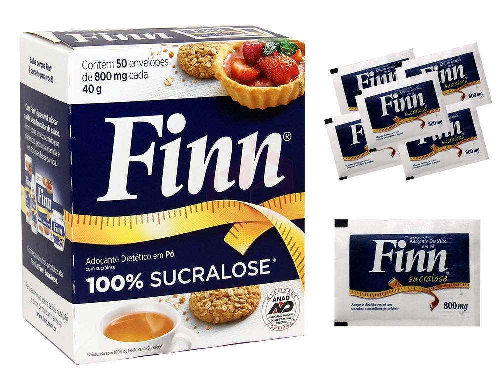 ADOÇANTE FINN EM PÓ C/ 50