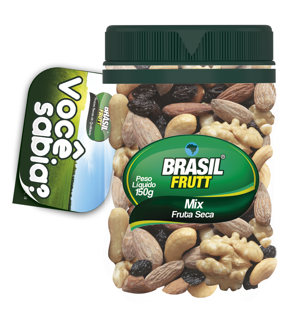 MIX FRUTAS SECAS BRASIL FRUTT - 150g