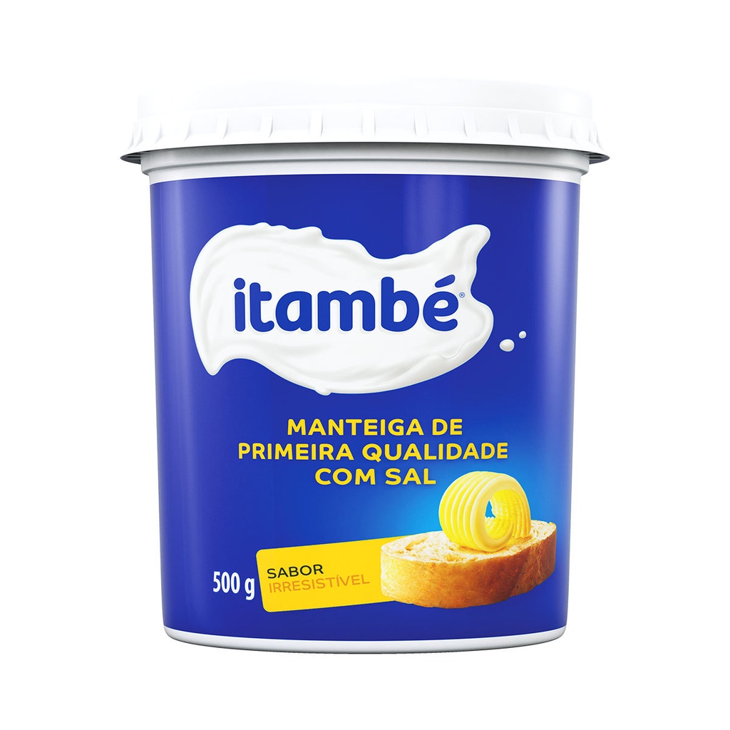 MANTEIGA COM SAL ITAMBÉ - 500G