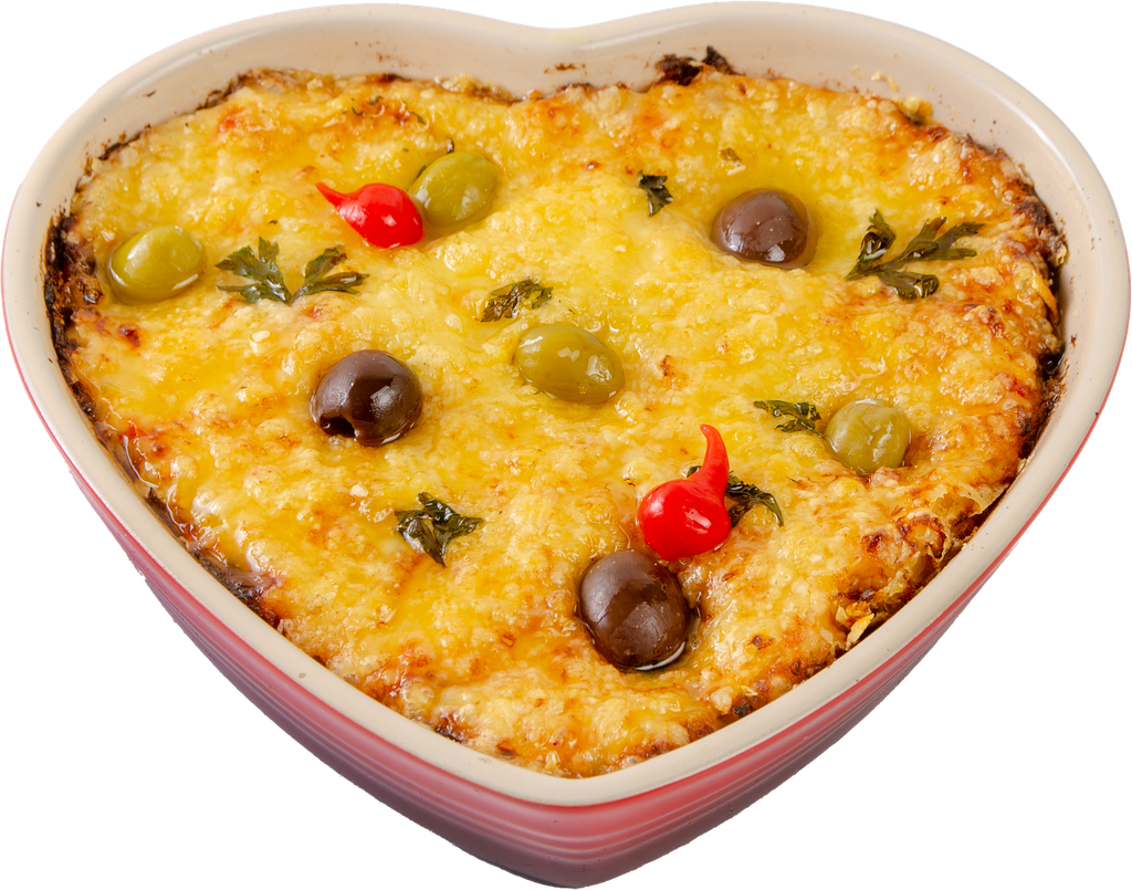 BACALHAU GRATINADO COM BATATAS