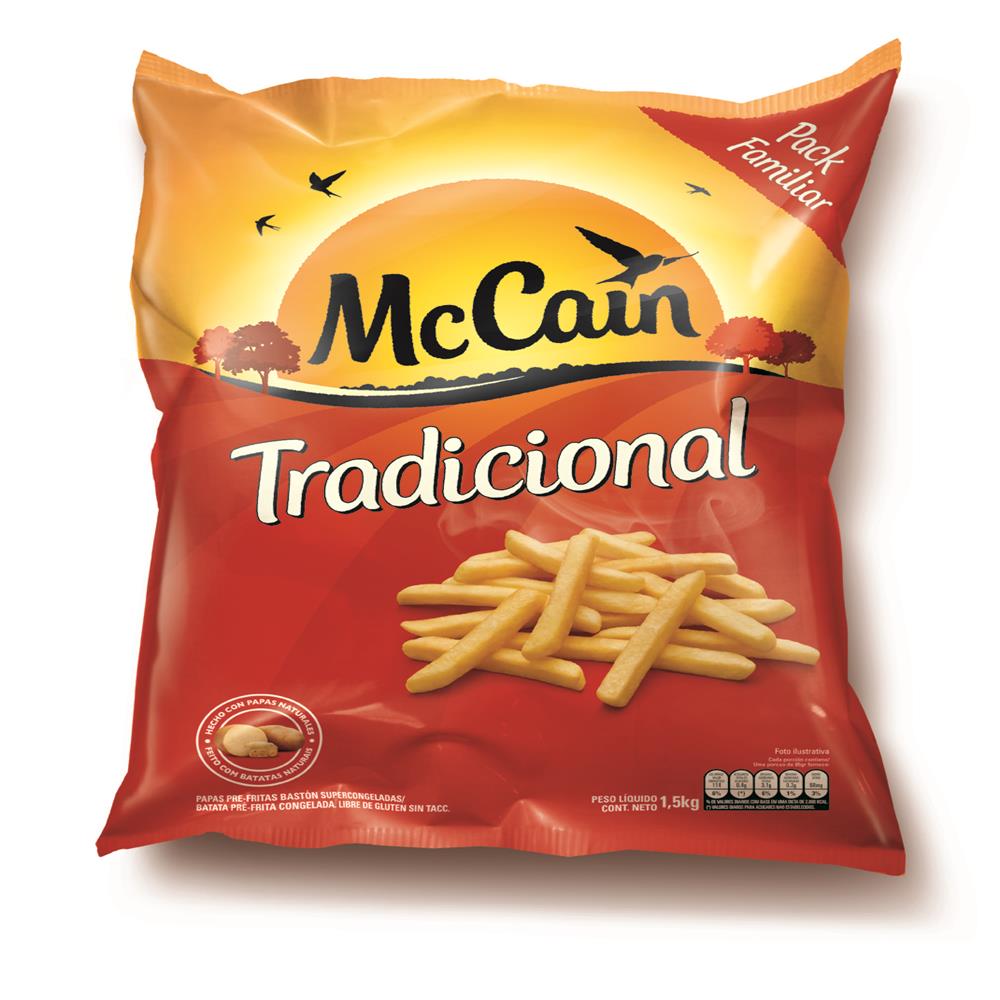 BATATA CONGELADA MCCAIN TRADICIONAL 600GR