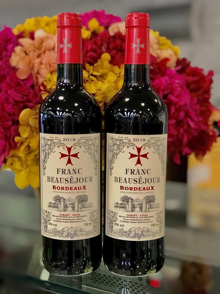 Vinho Francês Franc Beauséjour Bordeaux 750 ml