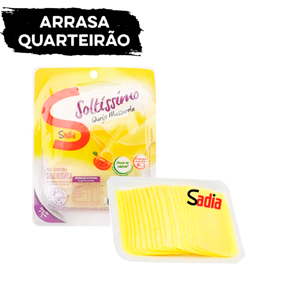 QUEIJO MUSSARELA SADIA FATIADO - 200G