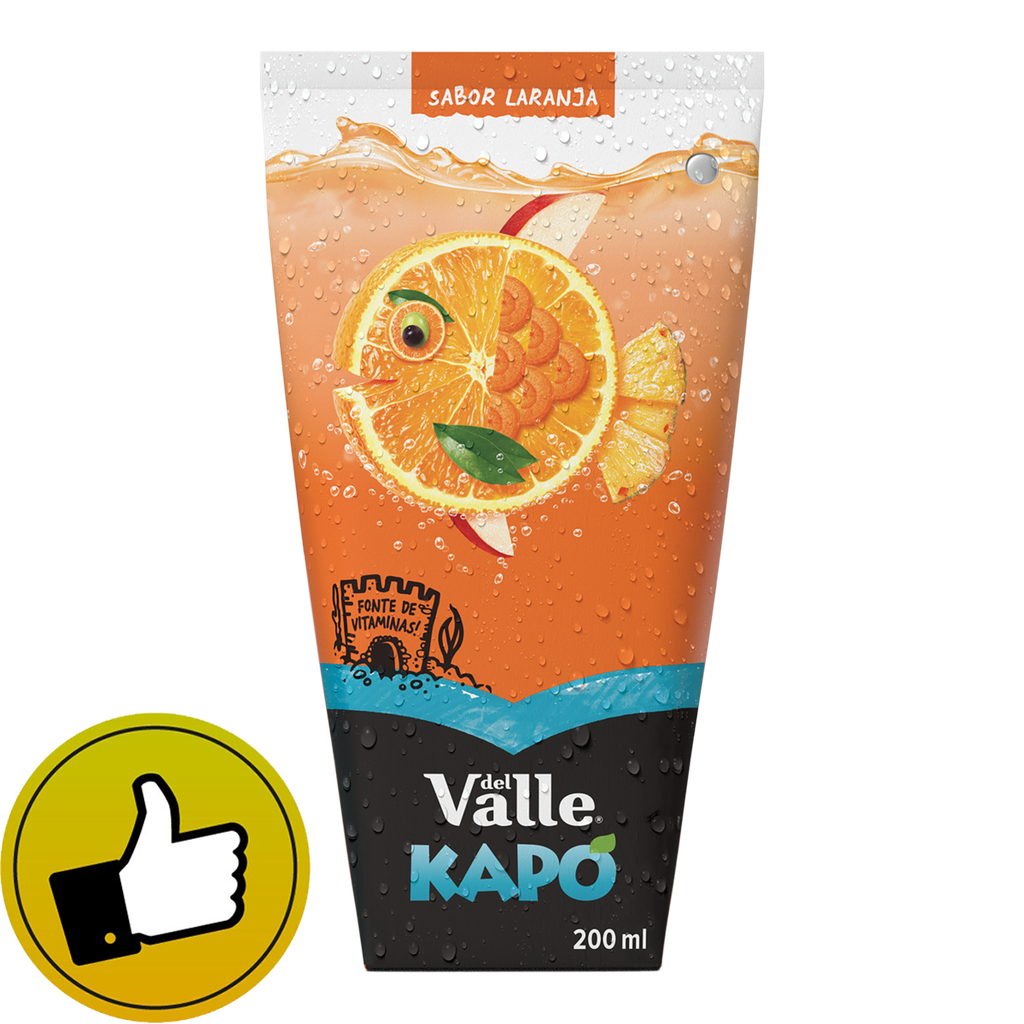 SUCO DE LARANJA KAPO 200ML