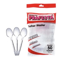 [45217] COLHER DESCARTÁVEL COM 50